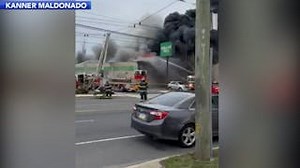 Philly Firefighters Battle Fire at 'Dollar Tree' Store