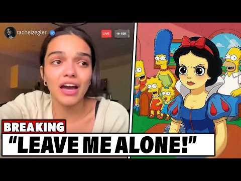 Rachel Zegler GOES OFF After Simpsons “Snowwoke” Parody — Snow White Disaster Gets Worse!
