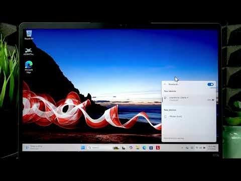LENOVO ThinkPad X13s – How to Pair Bluetooth Device