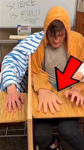 You won’t believe what made him scream