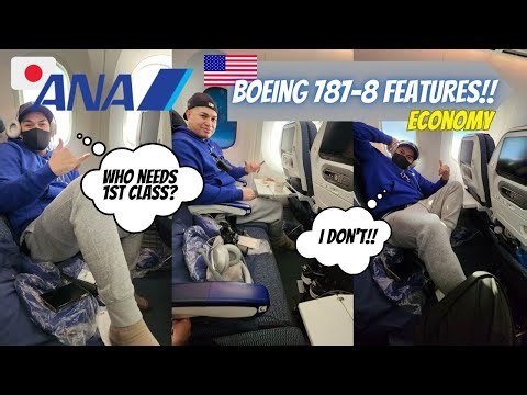 What do I get in Economy Class? ANA 787-8 4K 🇯🇵
