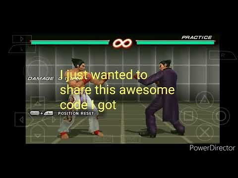 Tekken 6 Kazuya 10 Hit Combo Cwcheat (PPSSPP)