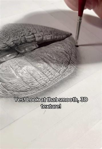 Expert Lip Drawing Techniques with Art Brushes