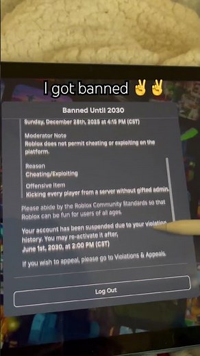 Jk lol this is actually a Roblox game where you can make custom errors #fypシ゚viral #roblox #satire
