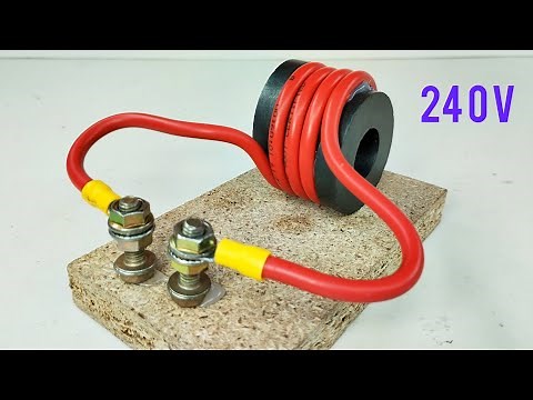 How to Make 240volt Free Energy Generator at Home Using Magnet with Coper wire