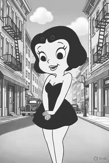 Ever seen Betty Boop in COLOR?