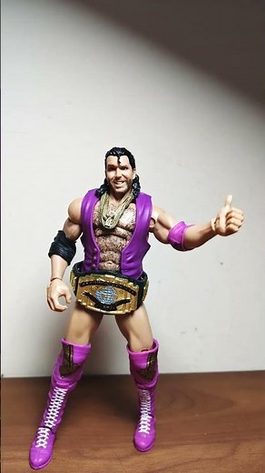Razor Ramon Action figure , with best motivational quote from his WWE Hall of fame speech
