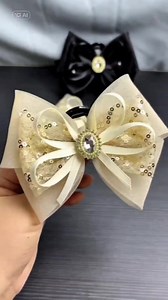 Tutorial de lazos o moños #hairaccessory #manualidades | Arte de crear con las manos