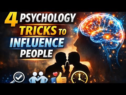 4 Powerful Psychology Tricks That Influence People (Psychology Explained)
