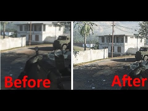 CALL OF DUTY MW 2019 Fixing Blurry Graphics for Nvidia