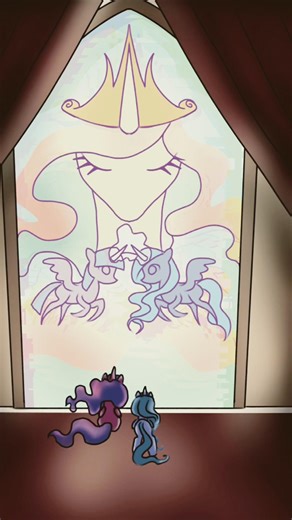 Lunaverce part 1 #mlp #mlpau #mlpinfection #mylittlepony