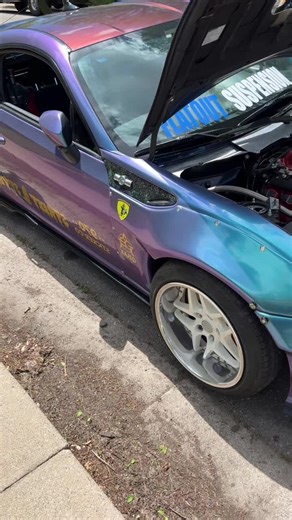 Picking up my gfs kids from their last day of school in the drift cars! #cartok #cars #carsoftiktok #engineswap #370z #viper #driftcar #hoonigan @twitch_masterflex