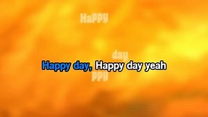 Karaoke Oh Happy Day - Florent Pagny - CDG, MP4, KFN - Karaoke Version