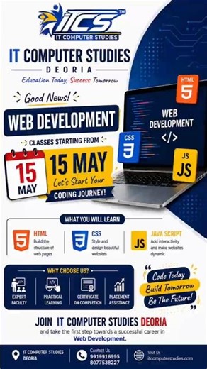 thanks for watching 🙏✨💖)Learn Web Development in 2026🚀 | HTML CSS JavaScript Full Guide #no1youtuber