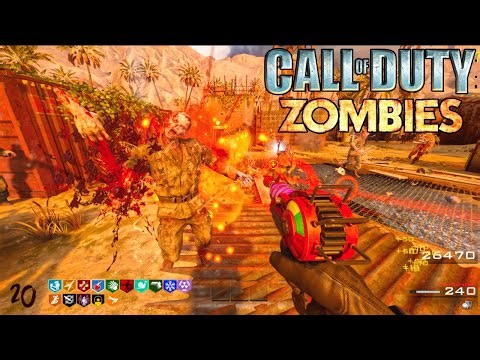 The RUST BO3 Custom Zombie Map is INSANE! (Black Ops 3)