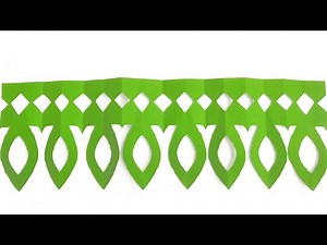 paper toran | paper toran making at home | toran making with paper | how to make Toran with paper