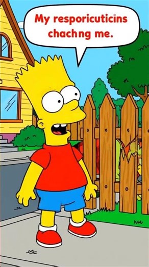 Smooth escape...😁 #thesimpsons #funnycartoon #simpsons #funny #bart #shortfilms #animationshorts