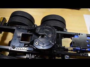 Tamiya Grand Hauler Support Legs Kit - Power Coupler Install!