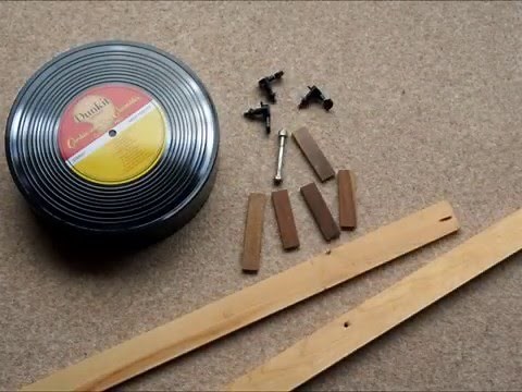 How to build a three string biscuit tin guitar - The BIKIcanSTER - Mel O