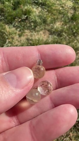 Tiny Dendritic Quartz Sphere Pendant - Etsy