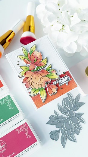 Magnificent Magnolia magic! 🌸✨ We never get tired of seeing these gorgeous blooms come to life in so many creative ways. From different techniques to stunning color combos, each creation has its own special charm! ✨ For this card, @cherylespiecreates combined our Magnificent Magnolias with the Dashing Daisies press plate to add beautiful texture to the background. Such a lovely detail! Watch the reel to see how she brought it all together! 💕🎨 #PinkfreshStudio #CardMaking #handmadecards #cards