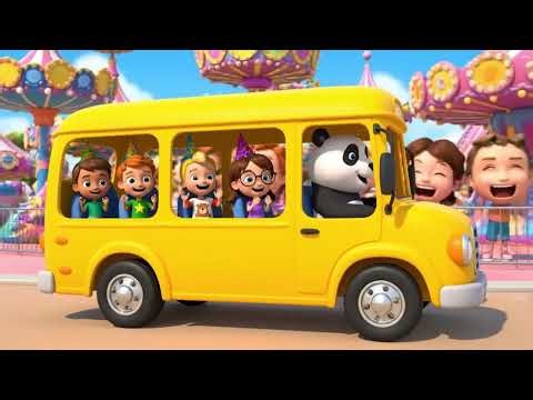 🐦 Little Bird & Friends on the Bus | Forest Song for Kids