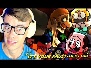 SML Endless Aethos & Shucks V2 are the CREEPIEST FNF LYRIC MODS