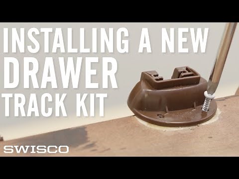 Installing a New Drawer Track Kit