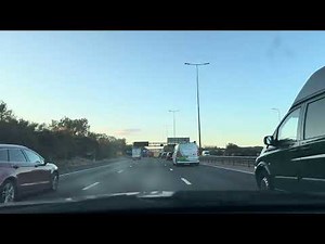 UK Motorway Driving | M5 ASMR Drive |