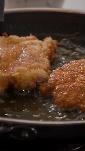 Chicken Schnitzel with Garlic Butter