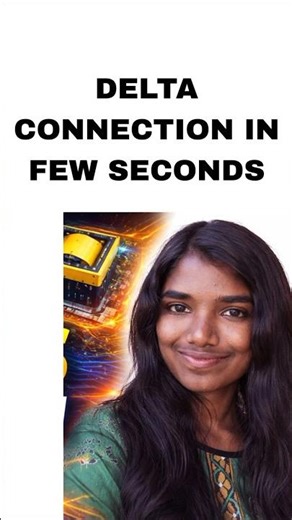 Delta Connection Explained ⚡ 3-Phase#shortsfeed