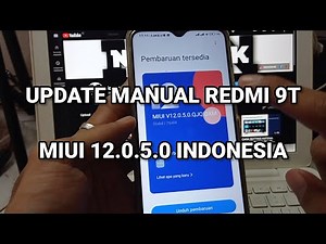 HOW TO UPDATE REDMI 9T MANUAL | MIUI ID 12.0.5.0 LIME