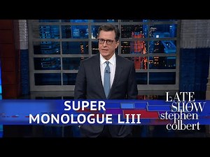 Stephen Colbert's Post-Super Bowl Monologue
