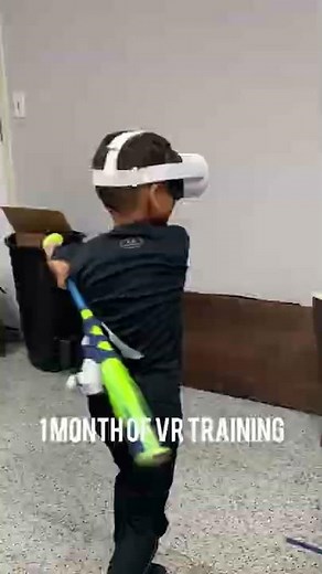We tried VR baseball for a month and this is what happened