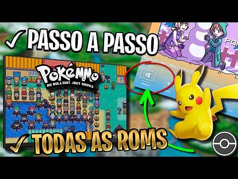 Como Baixar e Instalar POKEMMO com TODAS AS ROMS TUTORIAL Passo a Passo 2025