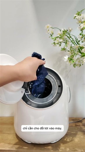 Mini Washer Dryer – Wash, Dry, and Disinfect in One Step