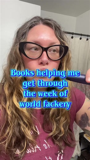 Sometimes the need to disassociate is strong. I’m still with you though, calling my representatives, and paying attention. These ARCs & a TBL is helping reset my mind. 🖤Lovesick (ARC) @Trisha Wolfe Author 💜Eldrith Manor (ARC) @Author Leigh Rivers & @Avina St. Graves | Author 🖤Slaughter Park (ARC) @Lauren Biel Author📚Traumances 💜Blackthorn (TBL) @J.T. Geissinger #bookfyp #currentread #bookish #bookcommunity