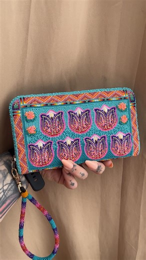 Indigenous Beaded Wallet - Etsy
