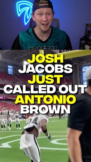 Josh Jacobs Just Called Out Antonio Brown 🥵