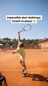 9.4K views · 47 reactions | Try this impossible serve challenge  #tennis #challenge #serve | Mouratoglou Tennis Academy | Facebook