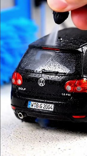 Volkswagen Golf 5 Wash ASMR | Satisfying Diecast Car Cleaning & Detailing 🚗✨