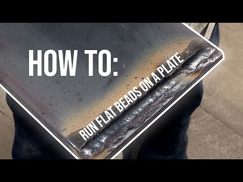 How To: Weld Flat Beads on Plate