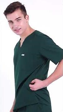 Unisex V Neck Next Gen Scrub Suits For Doctors, Nurses And Dentists - 5 Pockets | KNYA Med