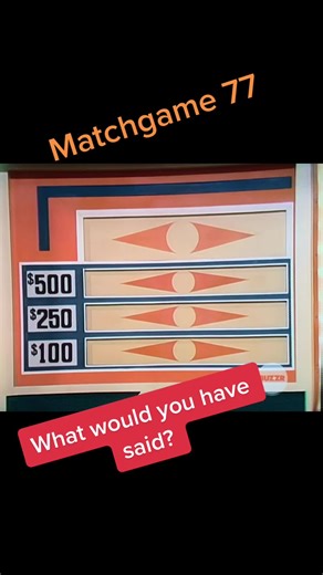 #matchgame #gameshow #classictv #70s