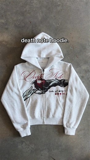 Death Note Hoodie Release on February 10th