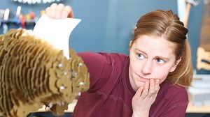 42K views · 2K reactions | If you need to get rid of old documents, I made a shredder that looks like a brain. Why a brain? Because it kind of made sense anatomically? I don't know. I should brainstorm some good reasons for building it. | Simone Giertz | Facebook