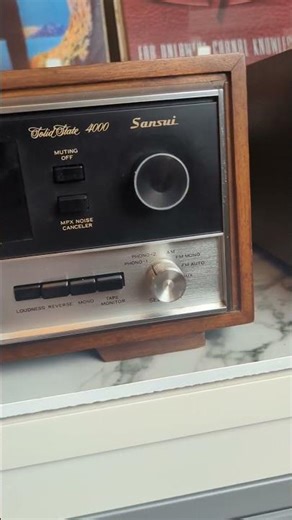 Sansui 4000 receiver #Sansui4000 #SansuiReceiver #VintageReceiver #HiFiStereo #VintageAudio