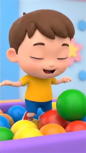 🎈 Chintu Finds a Box Full of Colorful Balls! | Fun Ball Playtime for Kids