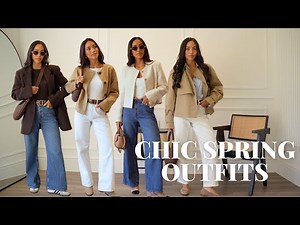 SPRING NEW IN | CLASSIC AND CHIC SPRING OUTFITS, SPRING LOOKBOOK