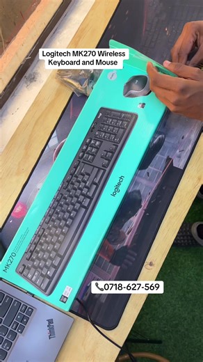 Logitech MK270 Wireless Keyboard and Mouse Shop located at Popman house 1st floor Shop 102 #azgardtechnologies #tiktokkenya🇰🇪 #laptopskenya #fyppppppppppppppppppppppp #logitechkeyboard